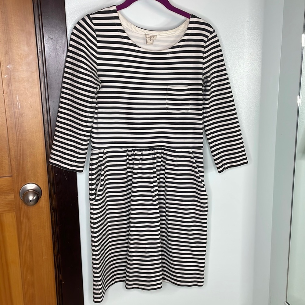 J Crew Stripped Dress
